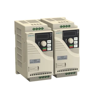 Vfd 220v 380v Single Phase to 3 Phase 1.5kw 5.5kw 10kw 11kw Inverter System for Single Phaser Pump Control