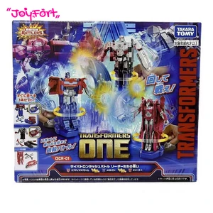 TAKARA TOMY Transformers ONE OCR-01 3-Figure Set Optimus Prime Megatron Elita-1 Spin Changer Action Figure Robot Collecting Toys