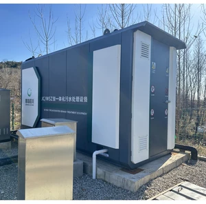 Planta Compacta De Tratamiento De Aguas Residuales Domsticas Para Hoteles Y Comunidades SISTEMA INTEGRADO AUTOMTICO PUMP PLC
