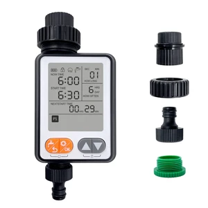 Automatic LCD Display Water Timer Spray Switch Controller Courtyard Greenhouse Home Garden Drip Irrigation Timer Timing Watering