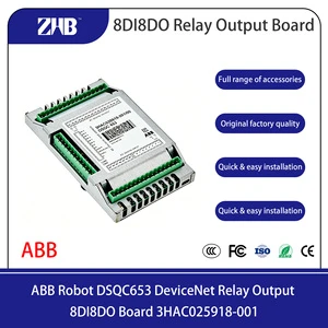 DSQC653 3HAC025918-001 Industrial Robot Control IO Module High Quality Industrial Robot Relay IO Board DSQC653 3HAC025918-001