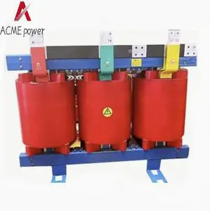 High Efficiency Cast Resin Dry Type Transformer 3 Phase 10KV 20KV 35KV to 400V 30kVA-2500kVA Distribution Power Transformer