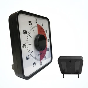 Aihogard Eco-Friendly Kitchen Stopwatch with Back Leg Stands 60-Minute Visual Countdown Timer for Students & Classroom Use F162