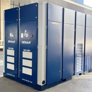 Automotive Workshop 90KW PM Inverter Air Compressor