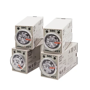 New Authentic Original Japan OMRON Solid-state Timer Relay H3Y-2-C AC220V DC24V 1S 5S 10S 30S 60S 3M 30M