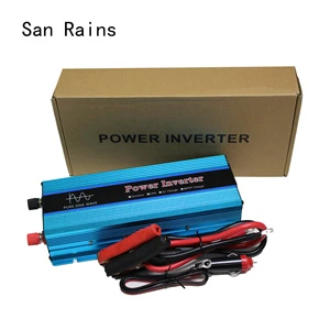 Factory Wholesale 1200W Single Phase Pure Sine Wave Power Inverter 12V24V Input to 110V220V Output 50Hz Inversor De Potencia