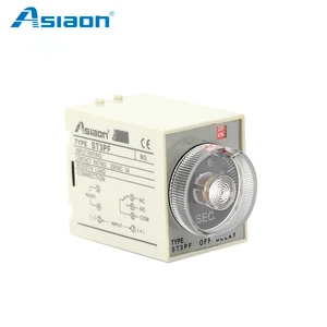 220V On-Delay Time Relay Timer Miniature 12/24/30V AC/110/220/240/380V Time Relay Sealed Protector