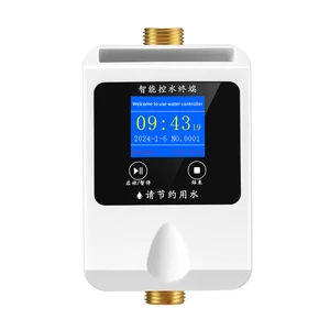 Integrated Solenoid Valve Water Controller Pulse Counting Rate Assembly Water Flow Controller For Tap
