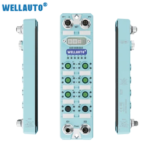 WELLAUTO AUEI 6A0B-BUS IO-LINK Master Ethernet/IP Class Expandable 32 Modules DI/DO/IO-Link Metal Casing IP67 Rated CE Certified