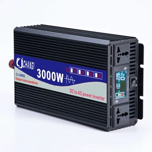 Good Quality Home DC 12v 24v 48v 60v to AC 110V 220V 3000W 4000W 5000W 6000W 8000W Pure Sine Wave Power Inverter Converter
