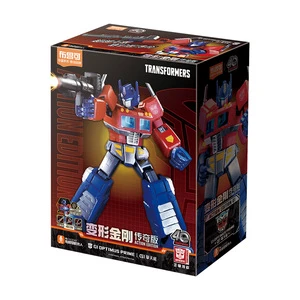 Blokees Transformers Legendary Version G1 Optimus Primes Luminous Version Original Genuine Assemble Building Block Toy