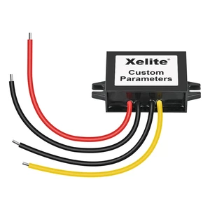 Waterproof 12v To 5v Dc Converter Step Down Buck Converter Voltage Converter Efficiency Automotive & Home Use Power Regulator