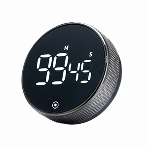 R2509-711 Self-Disciplined Rotating LED Timer Original Factory Magnetic Silent Timer for Kitchen Tire Timer