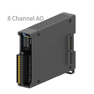 8-Channel AO Input/Output Modules RTD Temperature RS485/LoRa/4G -20~70℃ PLC Edge Computing Gateway Expansion Module Remote IO