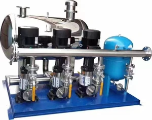 High Quality Constant Pressure Water Supply Equipment Variable Frequency Control Pump PLC Strong Supply Free Negative Pressure