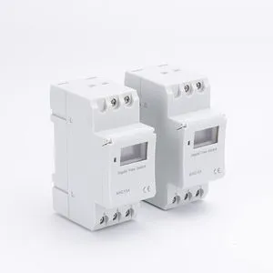 Customized AHC Digital Electrical Control Timer Plastic Time Switch with Max. 240v Voltage