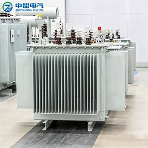 50kva 10kv 11kv 415v 480v 60Hz Three Phase Outdoor Full Copper Oil Immersed Power Transformer ZM-S22 Zhongmengdianqi