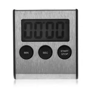 Super Loud Iron Face Electronic Timer Kitchen Cooking and Egg Cooking Timer Student Time Manager Countdown Timer