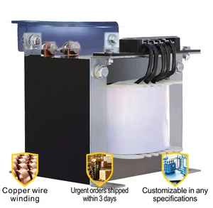 2kVA Single Phase Control Transformer 220/230/240V to 12/24/110/220V Single Coil Copper Winding CE ISO