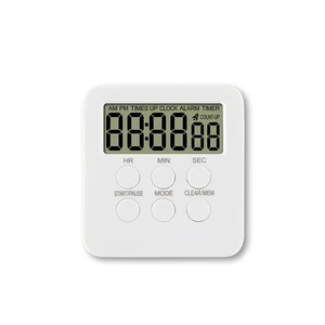Digital Timer Switch Alarm Clock Countdown Timer 99 Min. and 59 Sec Countdown Kitchen Timer