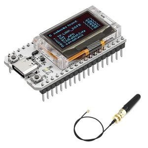 ESP32 LoRa V3 Development Board With Antenna Integrated WiFi Bluetooth SX1262 CP2102 0.96-inch OLED Display Type C
