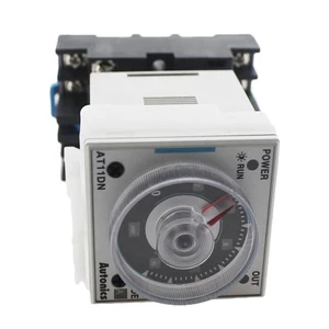 Autonics Original Multi-function Timer AT11DN with Base Analog Timer