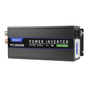 DC 12V/24V AC 110V/220V Pure Sine Wave Power Inverter Charger 3000W Battery Charger 50/60 Hz for Home Appliance 50/60 Hz