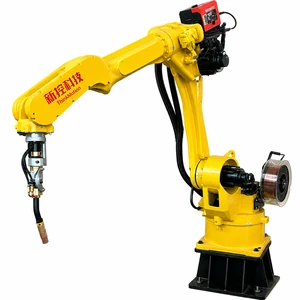 New 6DOF Servo Electric Industrial Robot Arm PLC Gearbox Motor 6kg IP54 2078mm 0.07mm Accurate 3-Operator Reduction Welding