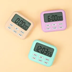 Hot Sell Nice-looking LCD Digital Screen Kitchen Timer Magnetic Cooking Countdown Alarm Clock