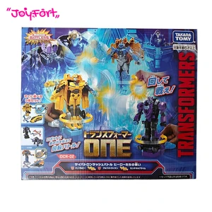 TAKARA TOMY Transformers ONE OCR-02 3-Pack Bumblebee Arcee Megatron Spin Changer Action Figure 2-in-1 Robot Toy Collecting Toys