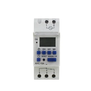 24hour LCD Digital Smart Electric Timer Switch AHC15A 16A Automatic Weekly Time Control for Light LED Lamp 220V