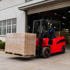 All Terrain Outdoor Construction Farm 2 Ton 3 Ton 4 Ton 5 Ton Battery Powered Electric Forklift