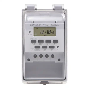 KG316T-F High Quality 220V Timing Switch Controller Auto Switch 16 Group Sets Timing Switch With 6kw Motor