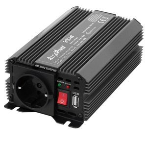Alcapower New Modified Sine Wave Inverter IRS300-12 300W 12V DC to 230V AC Output USB Port