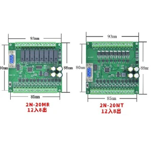 FX2N-20MR FX2N-20MT Programmable Logic SEEKU PLC Industrial Control Board 12 in 8 Out 6 in 4 Out Relay Output 24V 5A