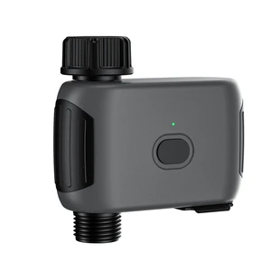 Bluetooth Waterting Timer 2 Outlets Irrigation Water Timer Garden Watering System Controller SGW03B + Gateway WG04