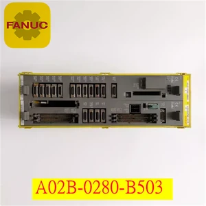 A02B-0280-B503 Fanuc 0i-MB CNC Control Panel PLC Programming HMI Operator Interface LCD MDI Unit Modular Controller Display