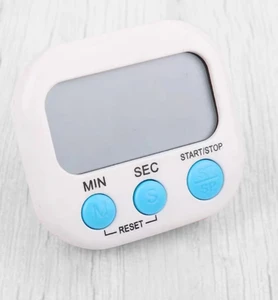 Original Brand Small Kitchen Timer with Power Switch Electronic Reminder Stopwatch