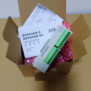 Original High-quality Industrial Automation PLC Dedicated Controller, DVP04AD-S PLC Logic Programming Controller