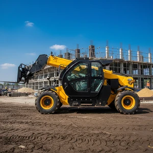 WALMECH WTR730 3ton 7m New Telehandler Telescopic Handler Rated Load Truck Engine 1 Year Warranty PLC Gearbox Pump Bearing