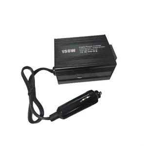 Universal Charger Car Converter Smart USB Output 3.1A Dc to Ac Mini Black Power Inverter