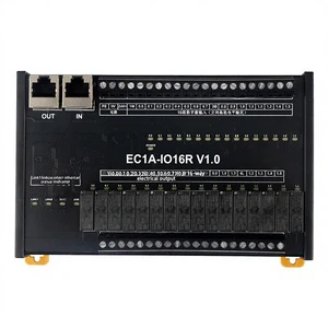EtherCAT Distributed Remote IO Module Switch Input Acquisition Industrial Ethernet Communication Switch 16DI16DR+4AI2AO Made