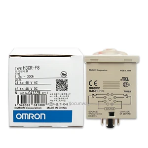 New Authentic Original OMRON Solid-state Twin Timers E Power OFF-delay H3CR-F8 FN F8N G8L G8EL H8L HRL H8RL AC DC24V