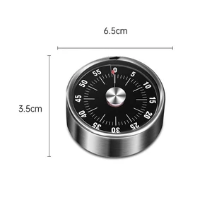 Stainless Steel Digital Kitchen Timer with 304 Grade Eco-Friendly Design 99-Minute Max Countdown for Cooking
