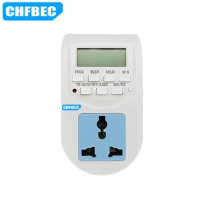 Multi-functional Programmable Timer Switch 220V , Weekly Digital Timer Switch ,digital Hours Timer Electric Plug with Timer