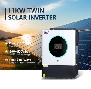 Parallel 11kw Hybrid Inverter With Dual Mppt 2*150A Solar Charge Controller