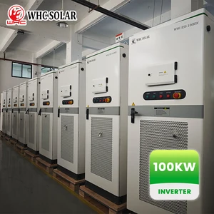 100kw Solar Hybrid Inverter 3 Phase MPPT On Off Grid Air Cooling 100kva Onduleur Solaire Convertisseur Hybride Solaire Converter