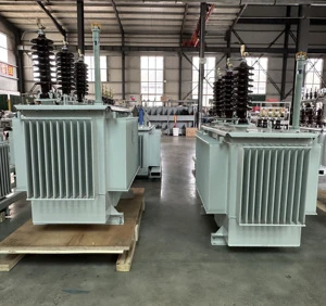 Three Phase Oil Immersed Power Transformer with High-efficiency Insulating Oil 50/60Hz 30KVA-10000KVA Copper/Aluminum Winding