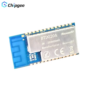 Chipgee Dual-Mode 5.3 Module, Replace For HC-05/HC-06,SPP + BLE, UART Serial Transceiver, 26.9*13mm, MS-BTD020A