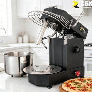 ZBX HM-5TD 750W Factory Price 5L 2Kg Lifting Tilt Head Home Use Bread Pizza Amasadora Dough Kneader Machine Spiral Dough Mixer